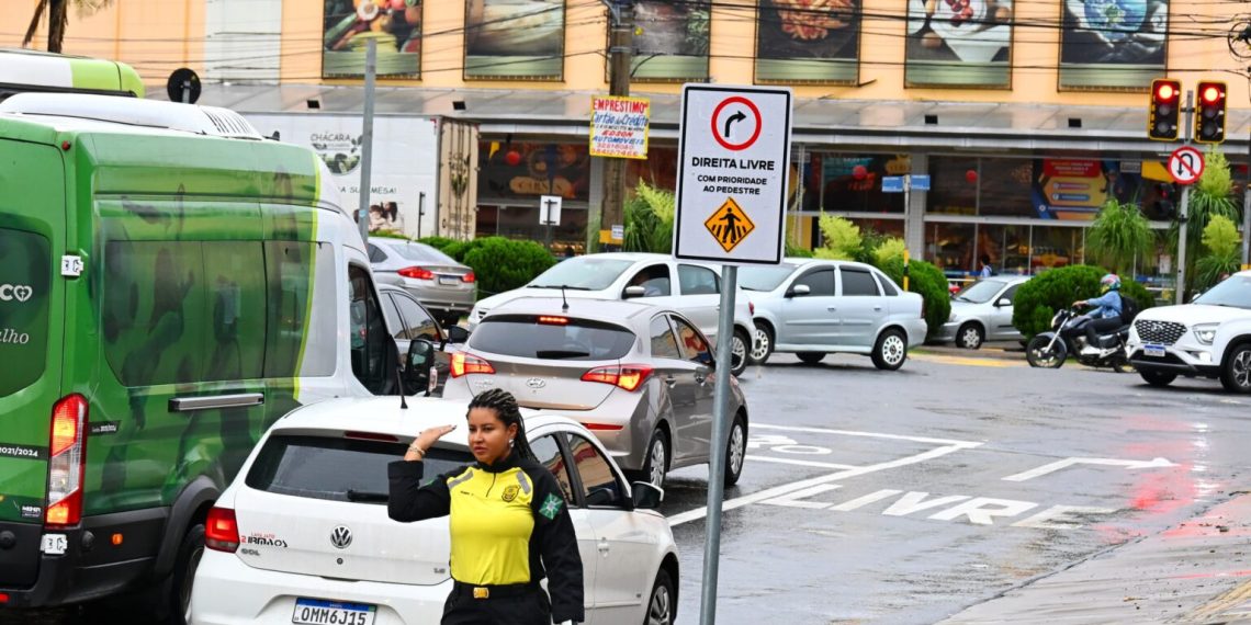Goiânia atinge 72 pontos com conversão de Direita Livre no trânsito