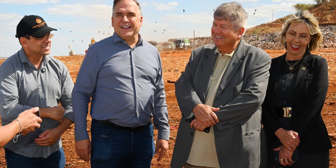 Presidente da Abrema visita aterro de Goiânia e reconhece avanços na gestão de resíduos