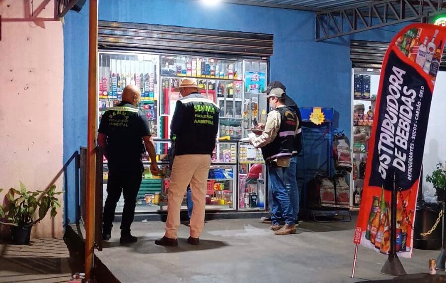 Operação integrada reforça segurança e fiscaliza comércios em Aparecida de Goiânia