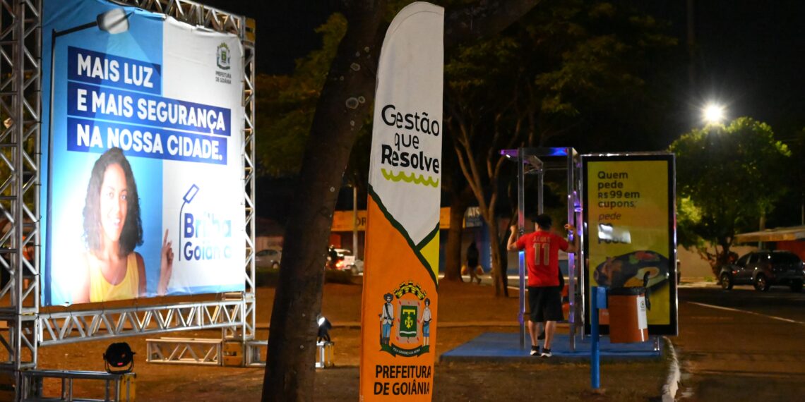 Programa Brilha Goiânia avança com iluminação em LED e reforça segurança na Região Leste