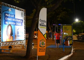 Programa Brilha Goiânia avança com iluminação em LED e reforça segurança na Região Leste