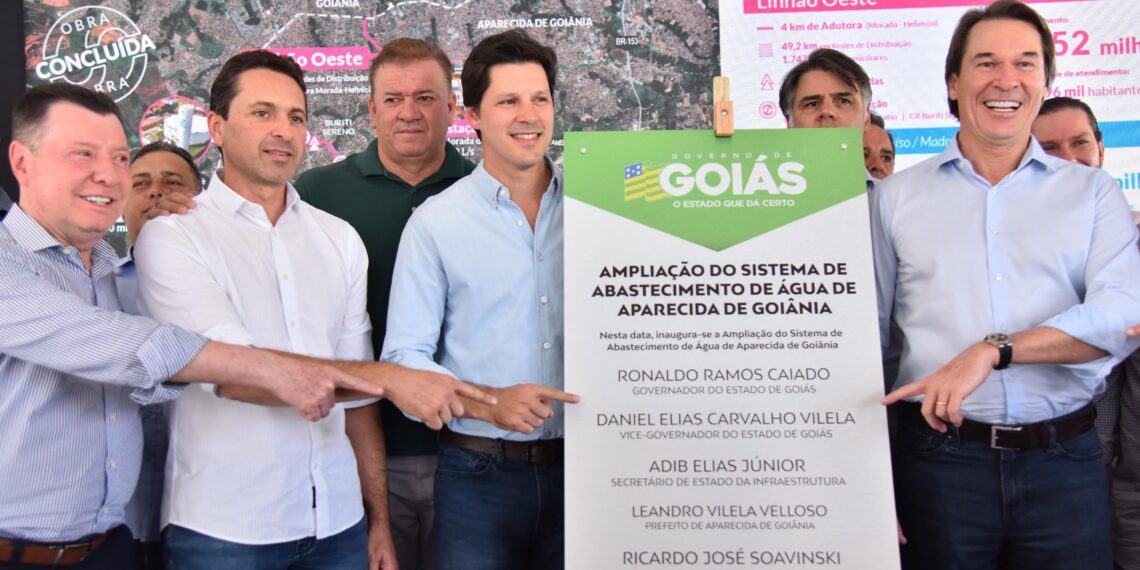 Aparecida de Goiânia Inaugura Ampliação do Sistema de Abastecimento de Água com Investimento de R$ 58,5 Milhões