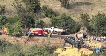 Acidente na GO-164 deixa duas vítimas fatais e mobiliza Corpo de Bombeiros em Quirinópolis