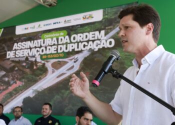 Daniel Vilela lança duplicação da BR-153 e vistoria ponte sobre o Rio Araguaia em Goiás