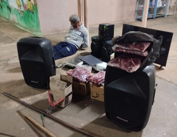 Suspeito é detido em flagrante após invasão a escola em Aparecida de Goiânia