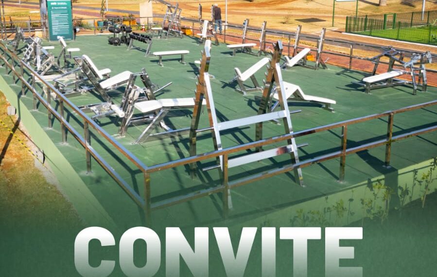 Rio Verde inaugura primeira academia da saúde ao ar livre no parque dona Gercina