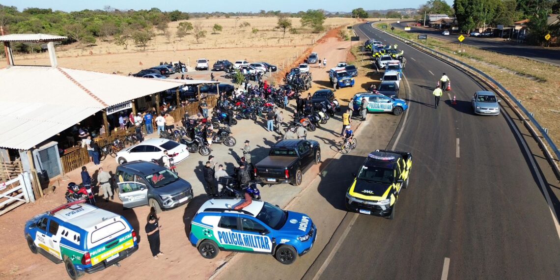 Operação conjunta reforça fiscalização e combate infrações na GO-010, em Senador Canedo