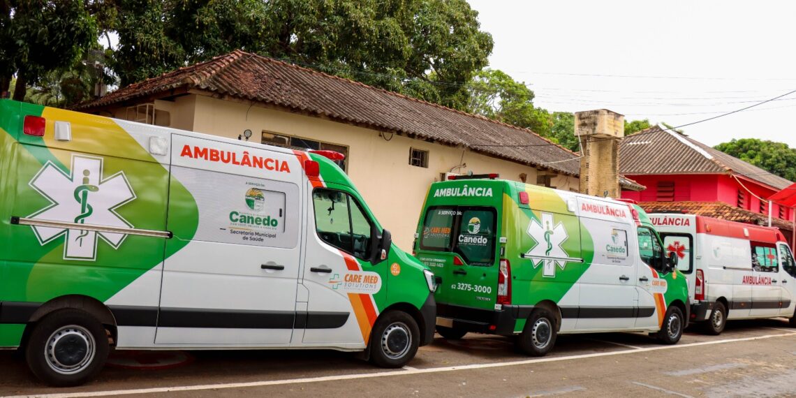 Senador Canedo inaugura Central de Ambulâncias com serviço 24 horas para agilizar transporte de pacientes