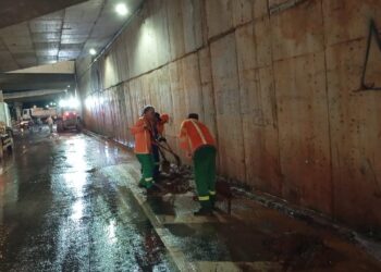 Prefeitura intensifica limpeza urbana após fortes chuvas em Goiânia