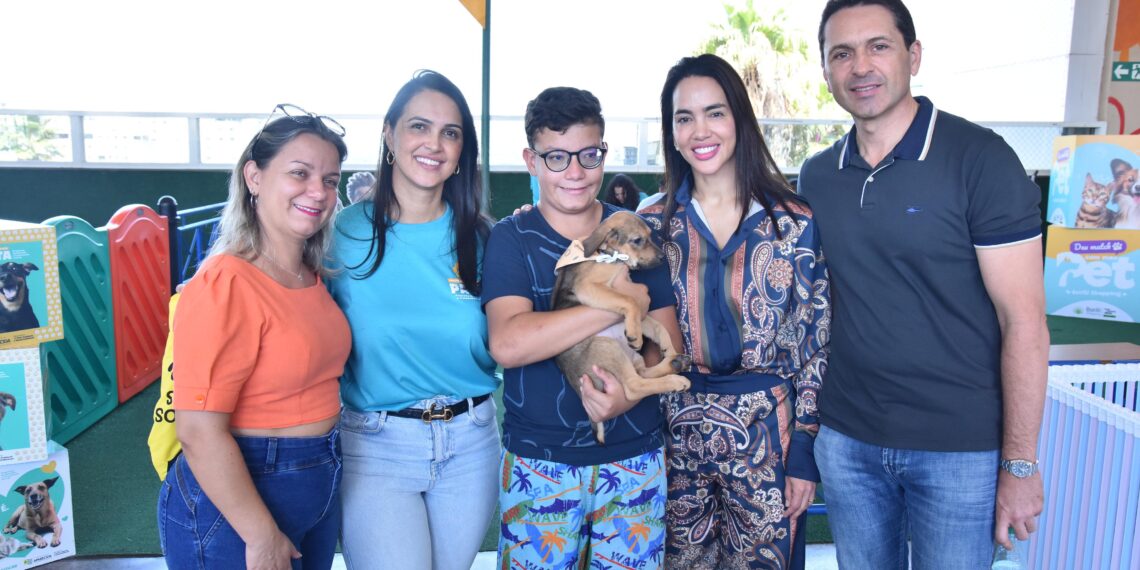 Feira de Adoção da Prefeitura de Aparecida foi um sucesso, garantindo um lar para quase 50 animais de estimação