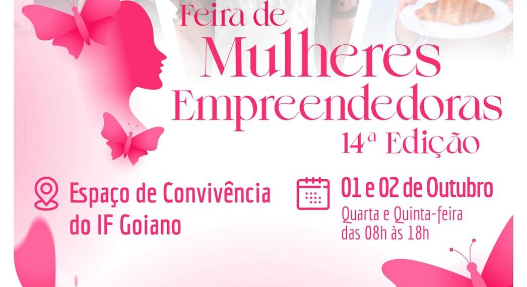 Feira de Mulheres Empreendedoras chega à 14ª edição em Rio Verde-GO