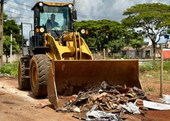 Goiânia retira mais de 1,1 milhão de toneladas de resíduos das ruas em nove meses