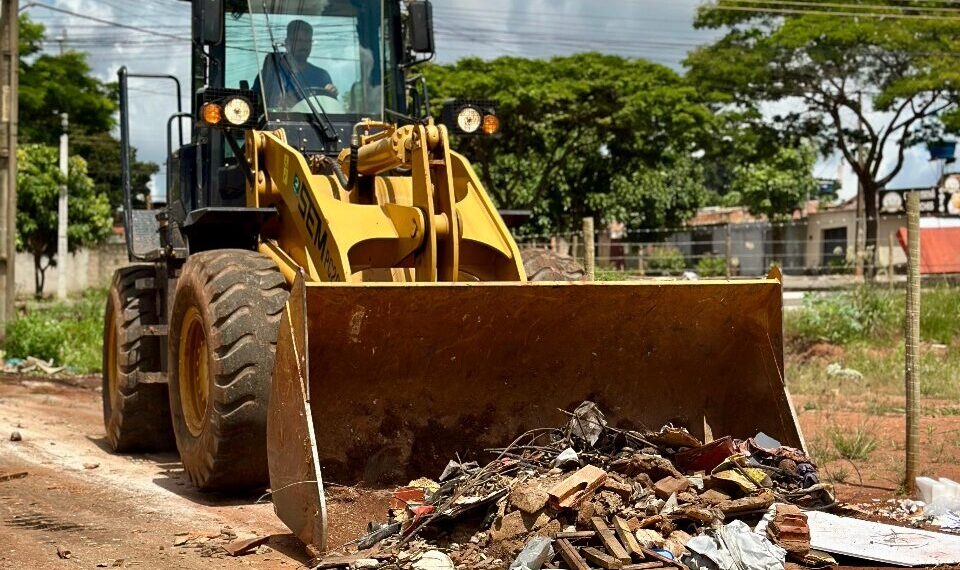 Goiânia retira mais de 1,1 milhão de toneladas de resíduos das ruas em nove meses