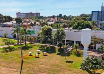 Praça CEU das Artes é reinaugurada em Aparecida de Goiânia com festa infantil