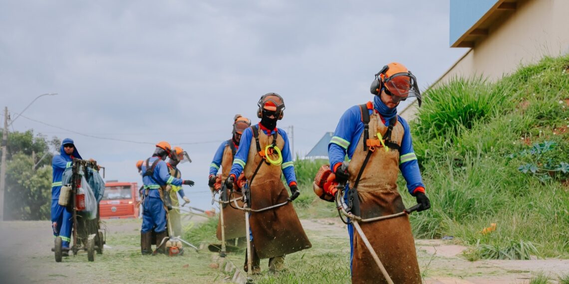 Senador Canedo intensifica mutirão de revitalização de praças públicas
