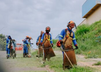 Senador Canedo intensifica mutirão de revitalização de praças públicas
