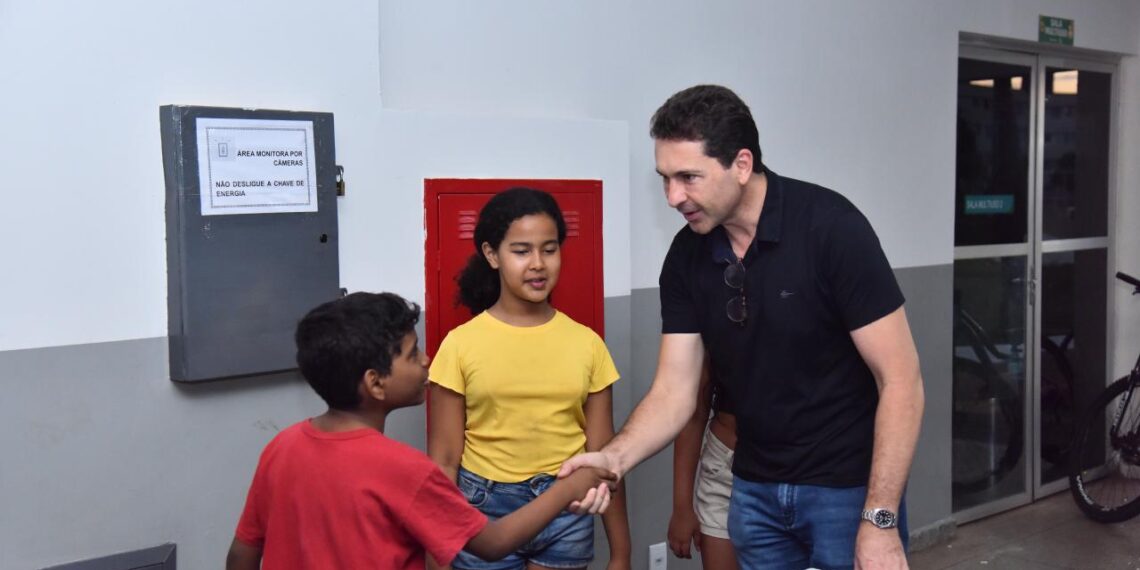 Praça CEU das Artes é reinaugurada em Aparecida com festa para as crianças