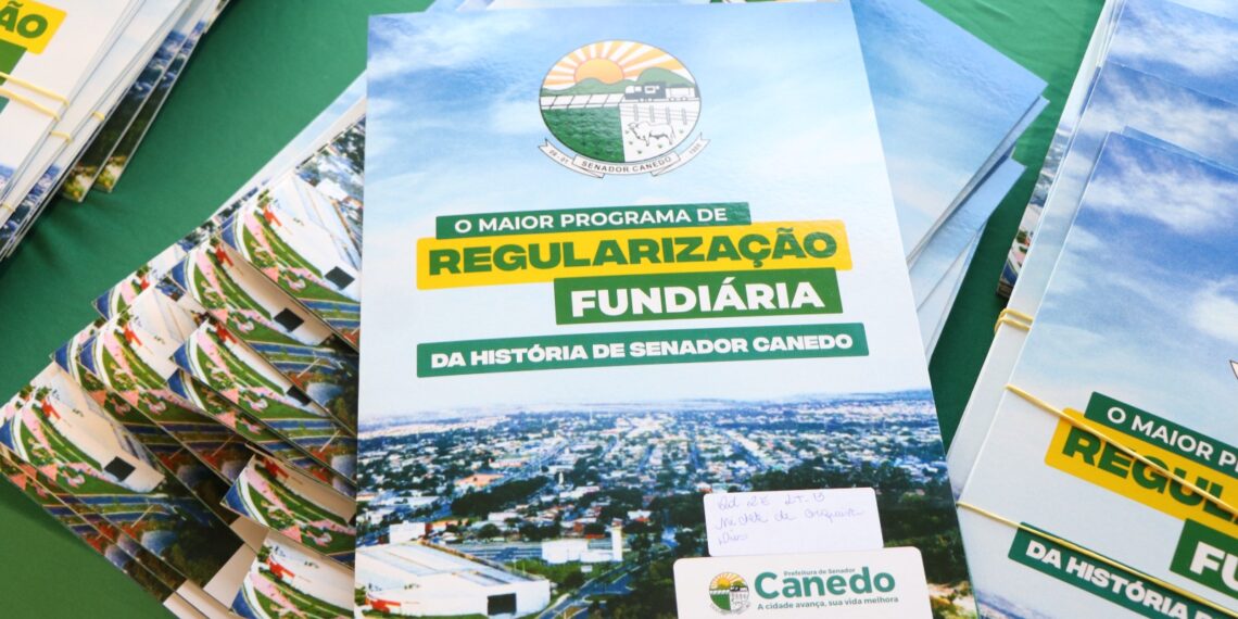 Mais de 200 famílias de Senador Canedo recebem escrituras em nova etapa da regularização fundiária