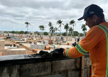 Obras no Cemitério Parque avançam e reforçam segurança no Setor Urias Magalhães