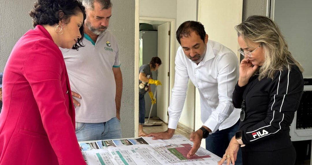 Prefeito Fernando Pellozo inspeciona obras no CRAS do Jardim das Oliveiras e anuncia reforma no CREAS