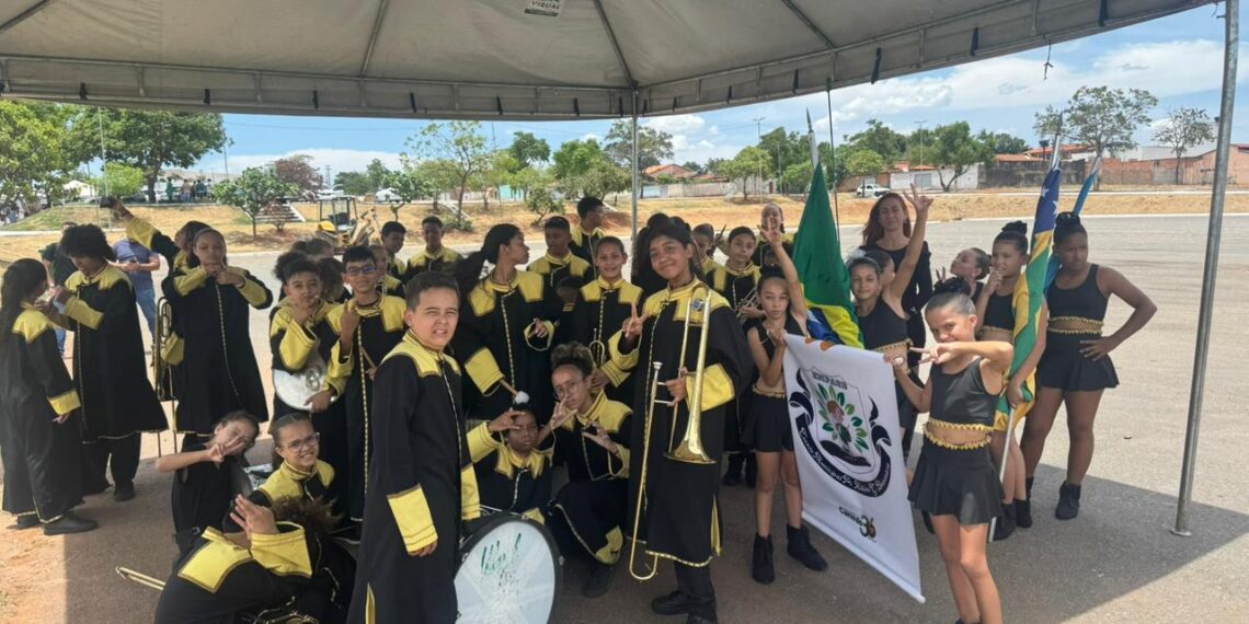 Senador Canedo conquista título estadual em campeonato de bandas e fanfarras
