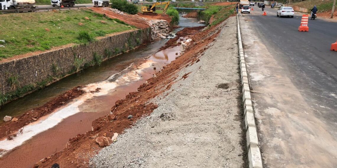 Obras na Marginal Botafogo entram na fase final e devem ser concluídas até o fim da semana