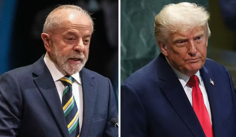 Lula pede a Trump suspensão de tarifas e sanções contra o Brasil