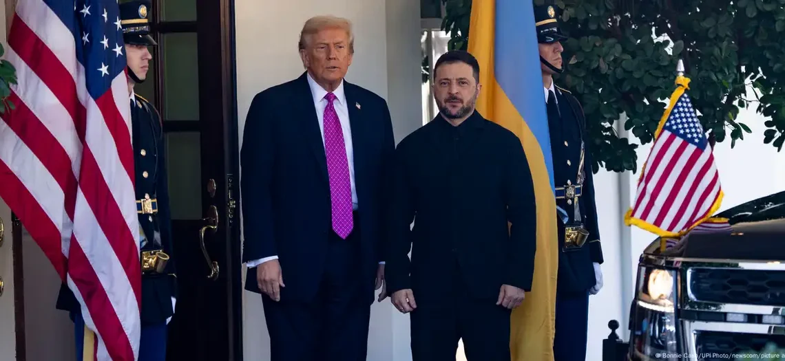Zelenski discute paz e apoio europeu após encontro com Trump em Washington