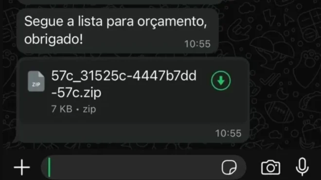 Malware “vírus do orçamento” se propaga pelo WhatsApp Web e compromete dados bancários