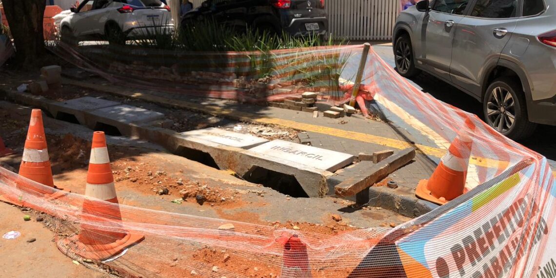 Goiânia intensifica obras de drenagem e pavimentação no Corredor T-7 e Parque Flamboyant