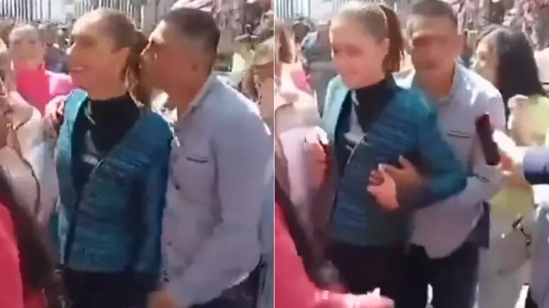 Presidente do México é vítima de assédio durante caminhada em rua da capital