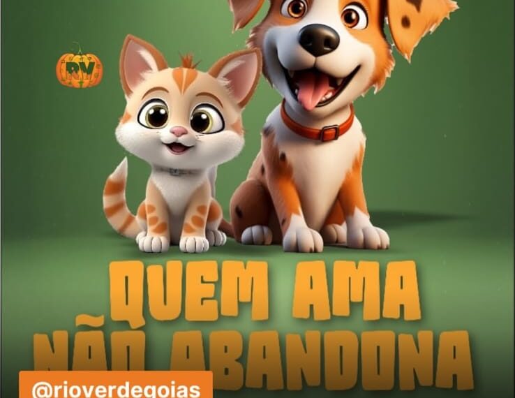 Dezembro Verde promove ação contra abandono de animais em Rio Verde GO