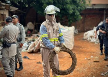 Operação “Equicobre” apreende mais de 200 kg de cabos furtados em Senador Canedo