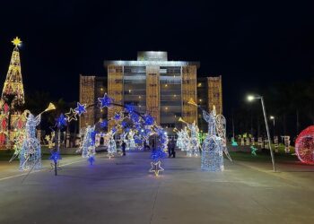Mais de um milhão de pontos de luz iluminam o Natal Aparecida