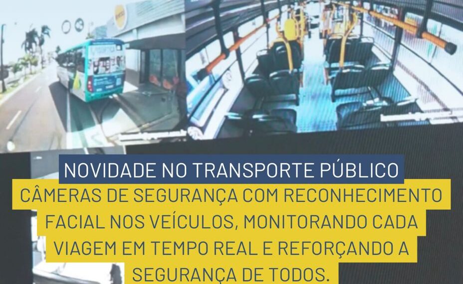 Rio Verde amplia monitoramento do transporte público com câmeras e reconhecimento facial