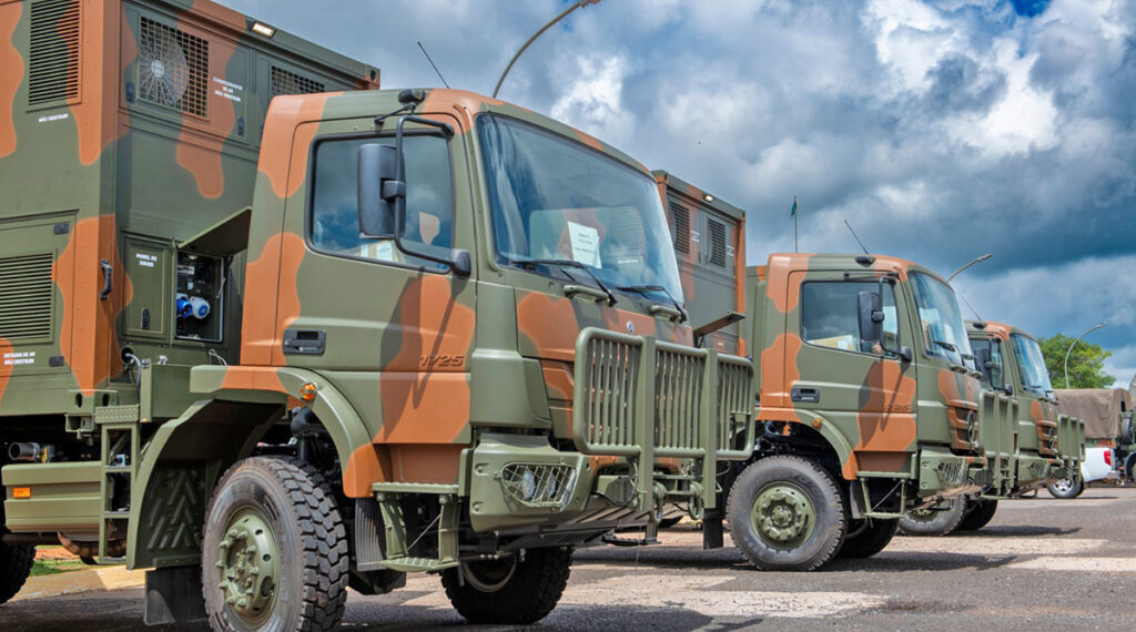 Embraer entrega unidades móveis de comando ao Exército na Fase 2 do SISFRON
