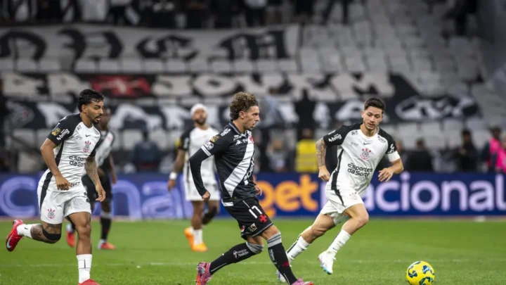 Corinthians e Vasco empatam sem gols em Itaquera e deixam decisão da Copa do Brasil aberta