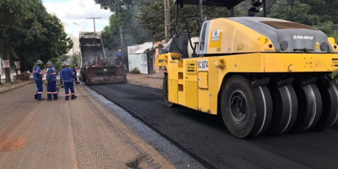 Prefeitura de Goiânia autoriza início de recapeamento em nove bairros da Capital