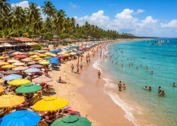 Superlotação, conflitos e degradação revelam o custo oculto do turismo nas praias brasileiras