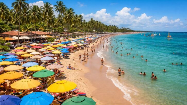 Superlotação, conflitos e degradação revelam o custo oculto do turismo nas praias brasileiras