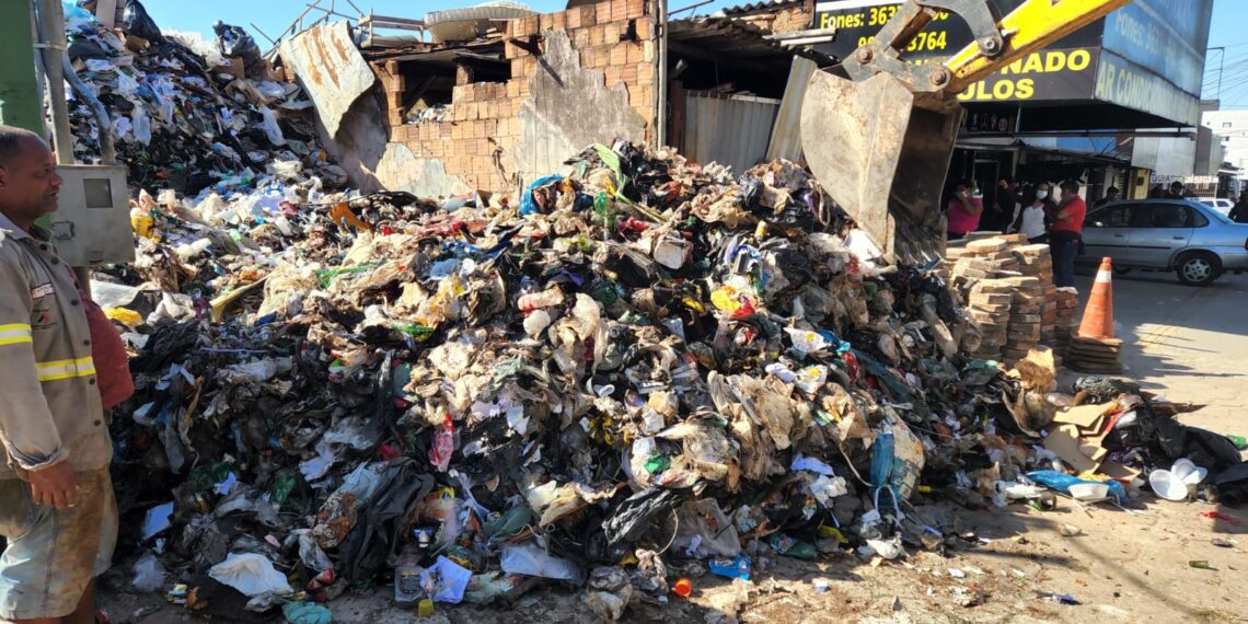 Prefeitura de Goiânia remove mais de 240 toneladas de resíduos em 2025