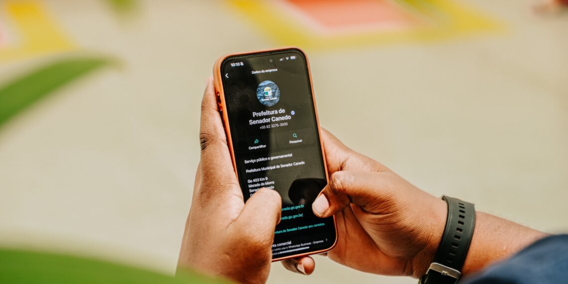 Sanesc moderniza atendimento e amplia acesso digital em Senador Canedo