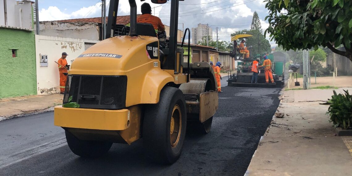 Prefeitura de Goiânia acelera obras de recapeamento no Setor Pedro Ludovico