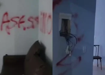 Clima de revolta: Apartamento de síndico que confessou morte de corretora é depredado em Caldas Novas