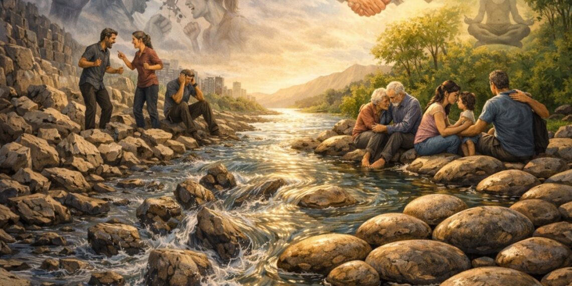 Pedras que aprendem a fluir – Por Wilton Emiliano Pinto *