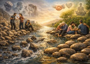 Pedras que aprendem a fluir – Por Wilton Emiliano Pinto *