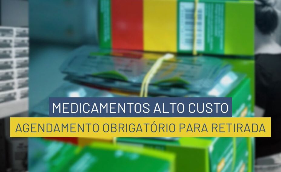 Retirada de Medicamentos de Alto Custo em Rio Verde passará a ser agendada