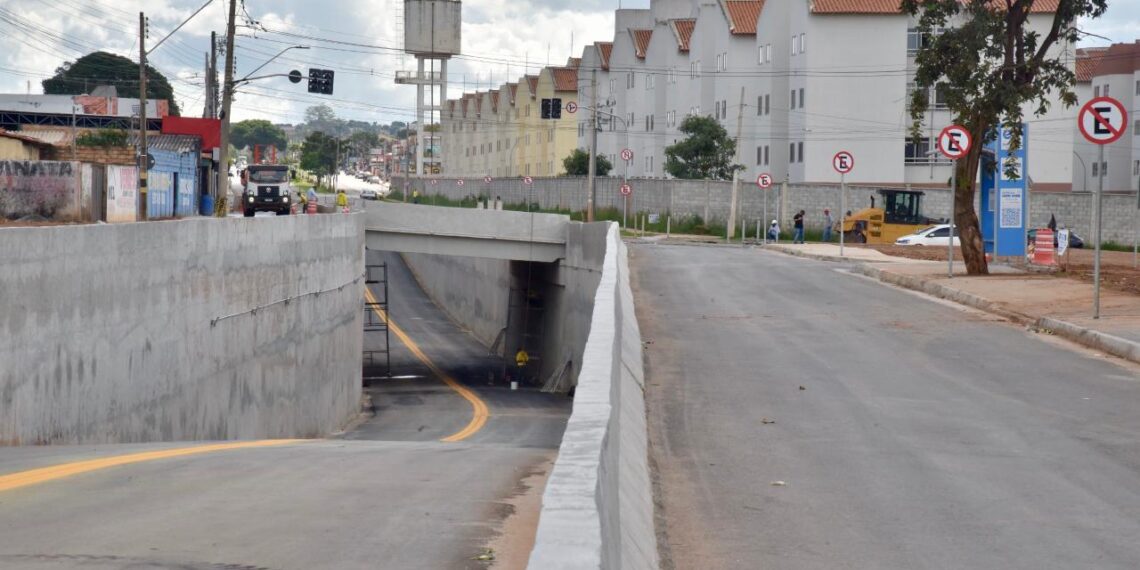 Mobilidade urbana: Trânsito na trincheira da Avenida das Nações é liberado em Aparecida
