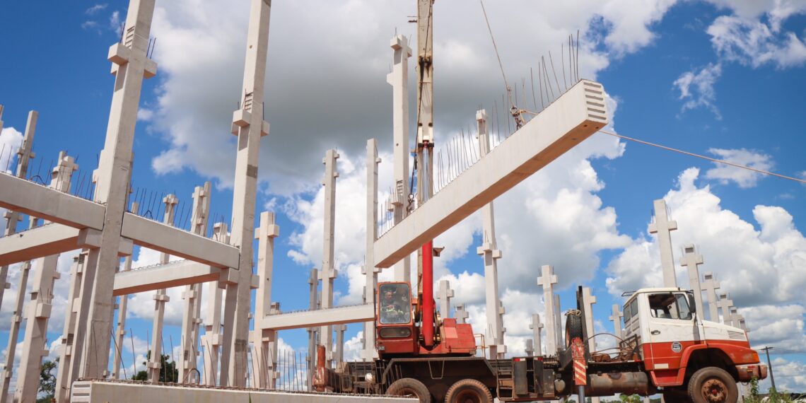 Hospital Municipal de Senador Canedo avança em nova etapa de construção