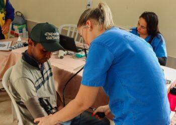 Saúde itinerante chega ao Aurora das Mansões e atende 50 moradores em Senador Canedo